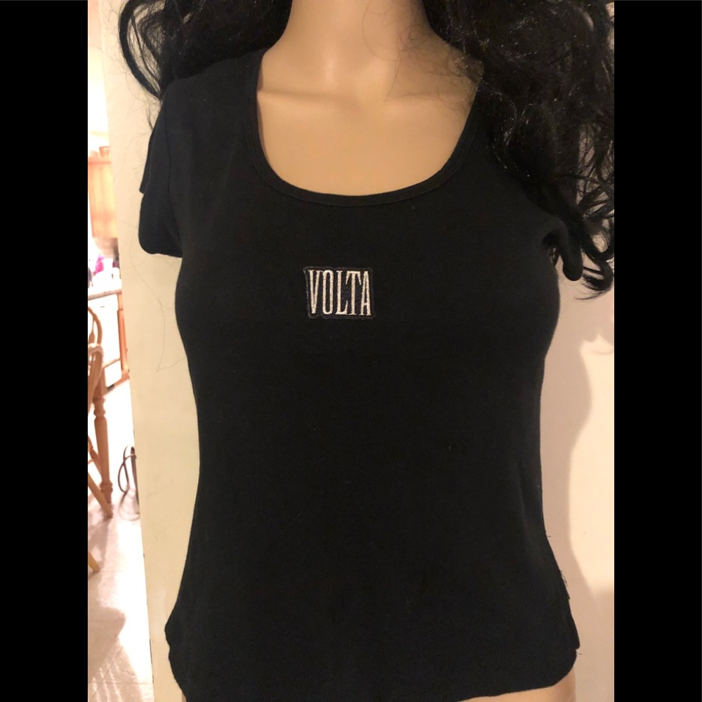Three Olives Vodka Ladies Tee Black Size M